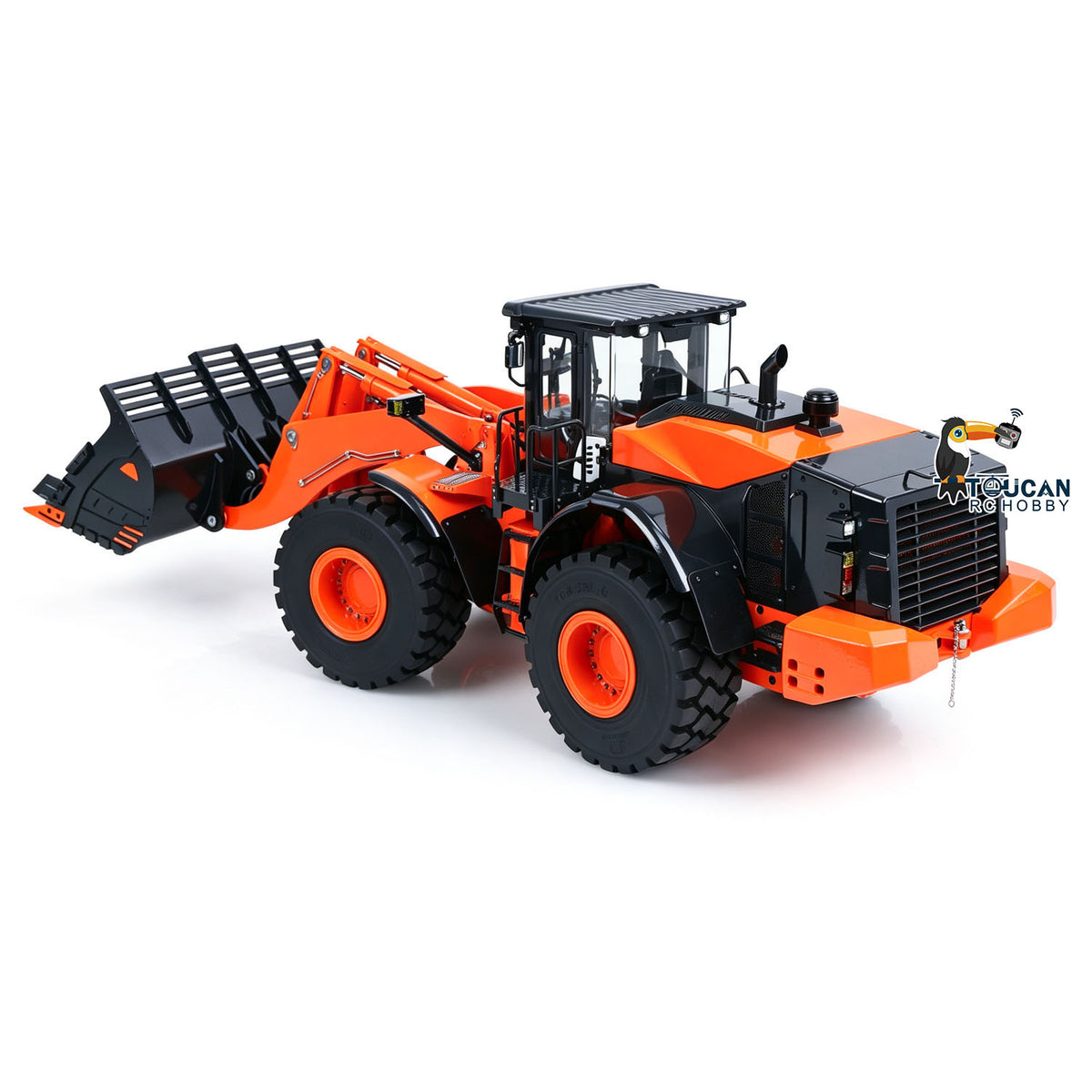 In Stock TOUCAN RC HOBBY 1/14 RC Hydraulic Loader JDM 198 ZW370 Remote Control Electric Construction Vehicles 2-Speed Transmission FS ST8 Radio Model for Adults