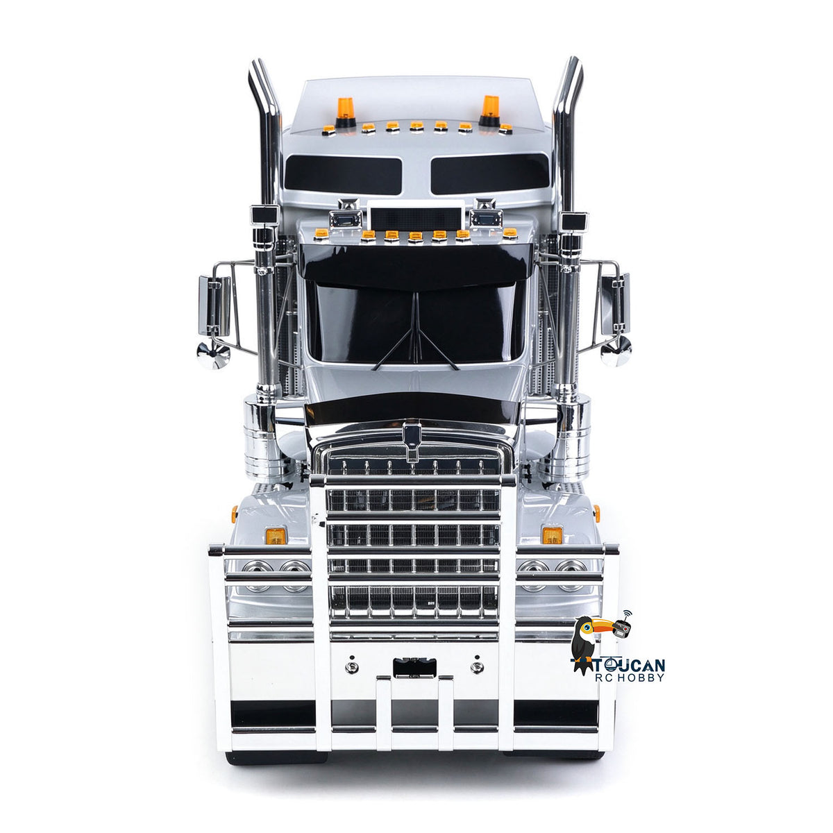 TOUCAN RC HOBBY JDM 518 1/14 RC Tractor Truck 6X4 C509 Plastic Body Remote Control Vehicle Model with 2 Speed Transmission Lighting System PNP