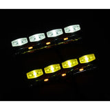 1/14 Kunststoff-Vorderseite 5V Scheinwerfer für DIY Tamiya SC 770S Fernbedienung Traktor LKW 56368 56371 RC LKW Auto Modell Teile