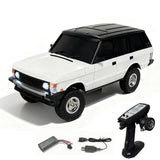 LDRC LD18401PRO 1/18 Remote Control Rock Crawler Car 4X4 RC Off Road Vehicle Model Brushless Motor Metal Drive Shafts Lights