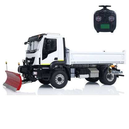 TOUCAN RC HOBBY MD Metal 1/14 4x4 RC Hydraulic Dump Tipper Construction Truck 2-Speed Gearbox Differential Locks FlySky ST8 Remote Controller Model for Sales