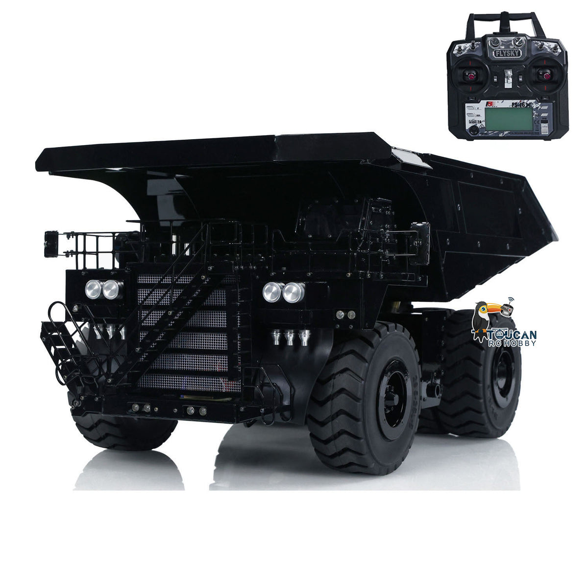1:20 RC Hydraulischer Bergbau-LKW 793D Metall-Fernbedienungs-Kipper-Automodell mit Lichtsystem und Warntönen