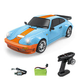 LDRC LD1898 1:18 2.4G RC Drift Car 10KM/H 4*2 Radio Control Racing Vehicles 911 Gyroscope Metal Drive Shaft Light RTR Battery