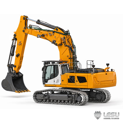 TOUCAN RC HOBBY LESU LR956 B0030 3Arms 1/14 Metal RC Hydraulic Drive Excavator Dual Pumps 10CH Valve Brushless Motor Light PL18EVLITE Radio No Sound