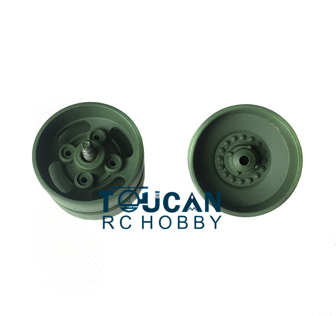 IN Stock Plastic Tracks Sprockets Road Idlers Wheels Accessories Pack For Henglong 1/16 German Leopard2A6 3889 RC Tank Replacement Parts