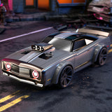 RC Drift Car Q142 1/16 2,4G Fernbedienung 4WD High Speed Muscle Car 35km/h RTR Fahrzeug Bürstenmotor LED Angel Eyes Batterie