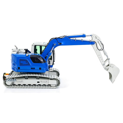 TOUCAN RC HOBBY 1/14 Metal 3CH 2Arms RC Hydraulic Tracked Excavator JDM-208 R920 Radio Control Digger Engineering Vehicle Light Battery Motor