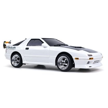 TOUCAN RC HOBBY LDRC 1/18 RX7 RC Racing Car RWD Gyroscope Wireless Control Drift Vehicles LD1802 Premium Mini Drift Design All-Nylon Chassis RC Model