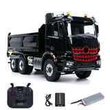 2Speed 3348 Metallchassis 1/14 RTR RC Hydraulikdumper Fernbedienung Kipper Modell KEINE Sperrdifferentialachse Licht Ton Batterie