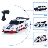 High Speed 2.4G Mini RC Drift Car 1/43 Racing Vehicles Gyroscope 4WD Ready to Go Mini Car Toy Radio Battery Lights Model