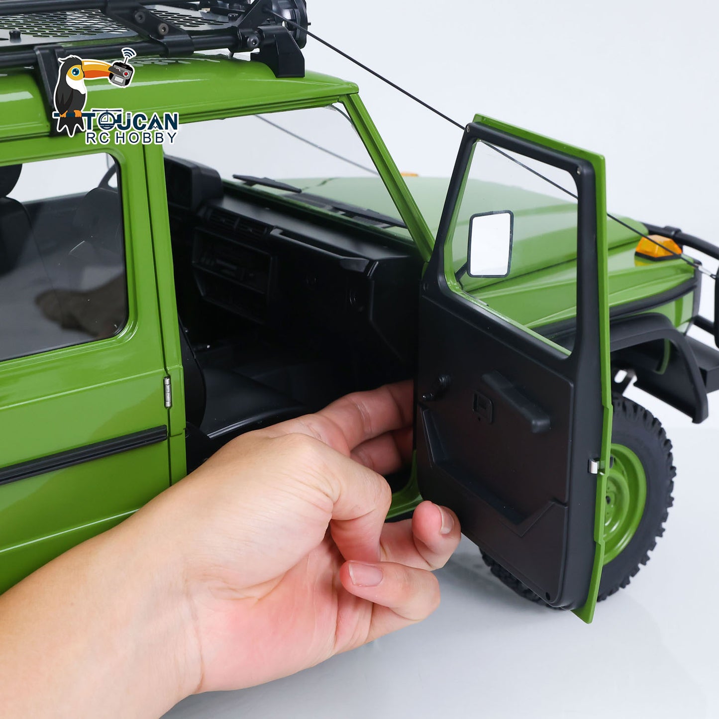 TOUCAN RC HOBBY In Stock CAPO W460 4X4 1/8 RC Off Road Car 2Speed RTR Crawler Axle Diff Lock Sound Light Winch AXE PLUS R3 ESC 540L KRAKEN 1400KV Motor