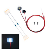 Plastic Roof Side Marker Warning Lamp Clearance Lamp for 1/14 DIY Radio Control Tractor Truck VO FH16 RC Lorry Dumper Model Car