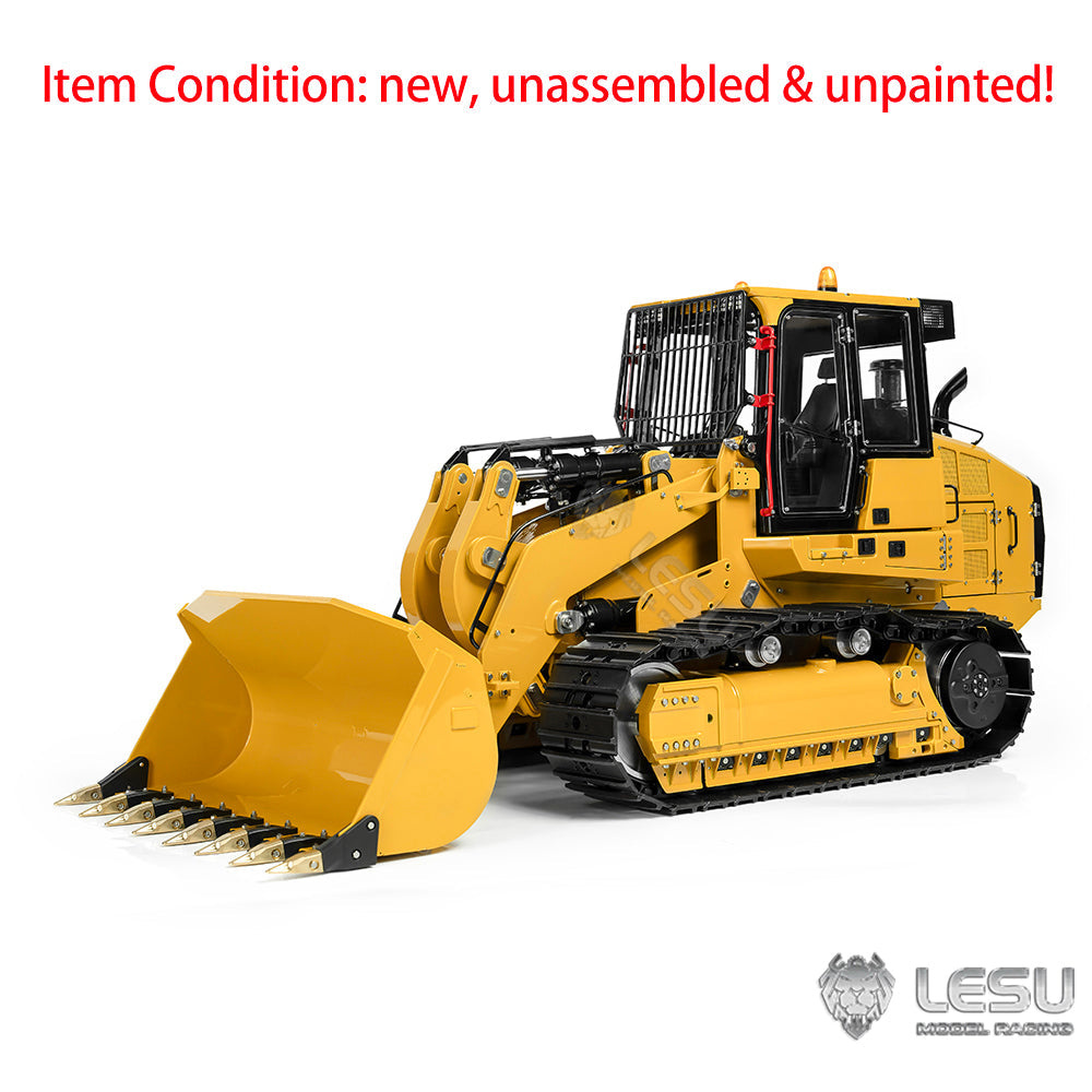 TOUCAN RC HOBBY LESU 973K 1/14 Metal RC Hydraulic Loader B0025/B0024 Kit with Motor Servo ESC Light Sound System for DIY Construction Model Builders and Hobby Collectors