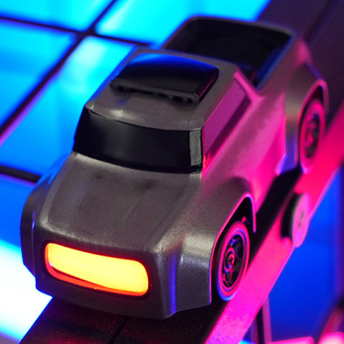 1/64 RC MINI High Speed Desktop Drift Car Q197 2,4 GHz Fernbedienung Allradantrieb Automodell RTR Batterie Bunte Lichter