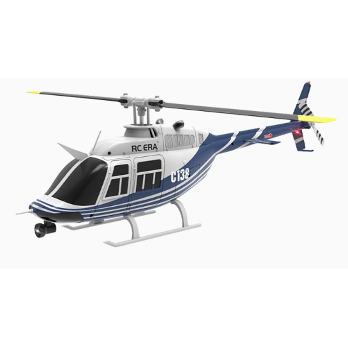 1/33 C138 RC Simulation Hubschrauber Modell Bell206 6CH Funksteuerung Stuntflugzeug 6 Achsen Gyroscop Batterie Erwachsene Geschenke Spielzeug