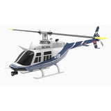 1/33 C138 RC Simulation Helicopter Model Bell206 6CH Radio Control Stunt Airplane 6 Axis Gyroscop Battery Adults Gifts Toy