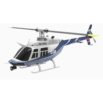1/33 C138 RC Simulation Hubschrauber Modell Bell206 6CH Funksteuerung Stuntflugzeug 6 Achsen Gyroscop Batterie Erwachsene Geschenke Spielzeug