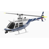 1/33 C138 RC Simulation Helicopter Model Bell206 6CH Radio Control Stunt Airplane 6 Axis Gyroscop Battery Adults Gifts Toy