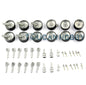 Heng Long Metal Tracks Sprockets Road Wheels Idlers Driving Axle Bearings Part For British Challenger II 3908 RC  Tank Model