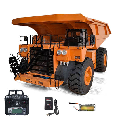 LZGH-C793D-2 1/20 Scale Heavy Duty Metal Hydraulic Tipper Mining Truck Complete Set w/Battery & Charger Included