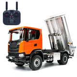 Double E 1/14 4x4 Electric Lifting RC Dump Truck 500G E022 2Speed RTR Tipper Metal Axle Magnetic High Roof Battery Radio Light