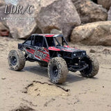 LDRC LD18499 1/18 2.4G RC Climbing Car 4*4 Remote Control Vehicle 280 Brushed Motor ESC Ready to Go Battery Servo USB Charge