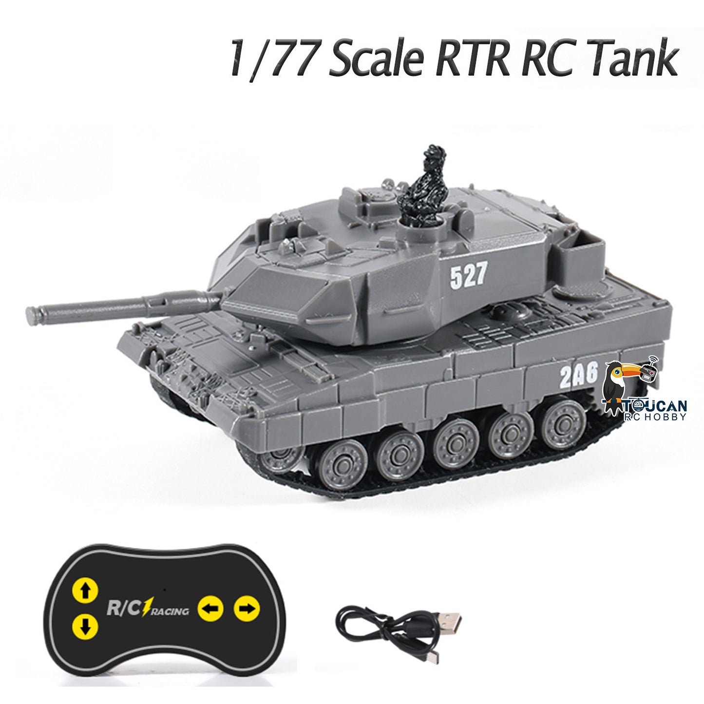 Ferngesteuerter Kampfpanzer im Maßstab 1:77, 2,4 G, deutscher Panther, RTR, Mini-Spielzeug, LED-Licht, lackiert und montiert, für Multiplayer-Spiele