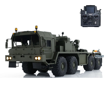 1/14 RC Sattelzugmaschine SLT56 8x8 Vollmetall Ferngesteuertes Militär Transportauto 3-Gang Getriebe Differentialsperre Achsen