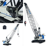 Metal 1/14 RC Hydraulic Crawler Crane C1200 Remote Control Construction Vehicle Flysky PL18 LITE Radio Brushless Motor Battery Light Sound System