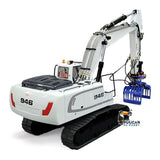 1/14 946 Tracked Hydraulic RC Excavator Model Metal Grab Bucket Ripper Light Remote Control Cars for TAMIYA Dumper Truck