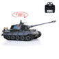 Henglong 1/16 TK7.0 Plastic German King Tiger RTR RC Tank Model 3888A Sound Light Smoke BB Infrared Combat Metal Barrel