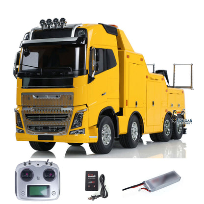TOUCAN RC HOBBY 1/14 8x4 RC Wrecker Tow Truck 56362 Rescue Car FH16 Electric Recovery Vehicles Assembled and Painted Three-Speed Transmission