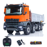 1/14 Kabolite K3367 8x8 Metall Hydraulischer RC Kipper Fernbedienung Muldenkipper Sound Light 2-Gang Modell Batterie ST8 Radio Achssperre