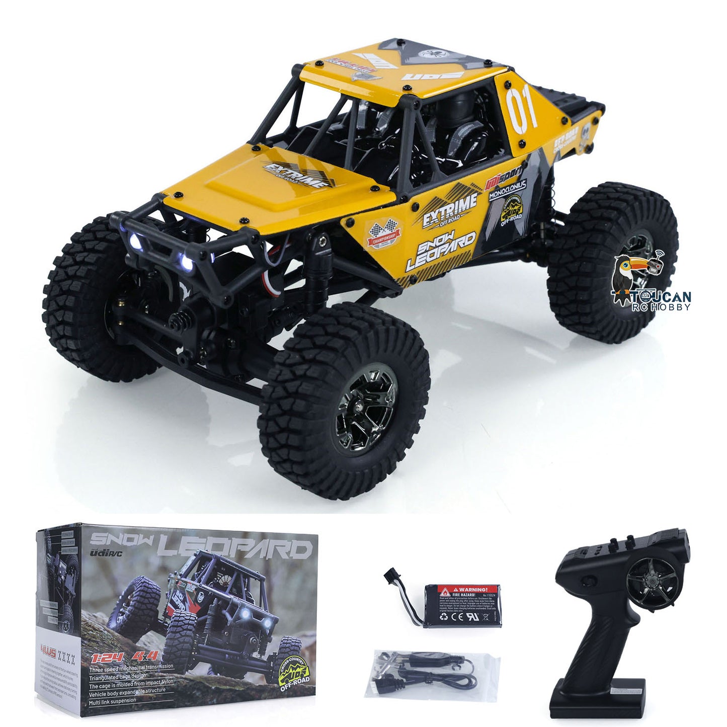 Schnelles freies Verschiffen UdiRC UCX2405PRO 1/24 4x4 RC Rock Crawler Modell Brushless Motor ESC Funkgesteuerte Geländewagen RTR Auto Spielzeug Batterie
