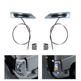 Plastic Bumper Side Turn Signal Light for 1/14 DIY Remote Control Tractor Truck VO FH16 56360 56362 56375 RC Lorry Car Model