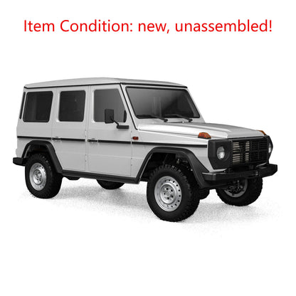 In Stock CAPO 1/8 4WD RC Off Road Car W460 Kit CNC Metal Car Shell Differential Locks Openable Doors 2Speed Gearbox No Electronic Parts