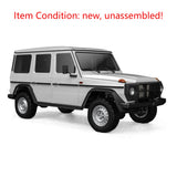 CAPO 1/8 RC Off Road Car Painted Kit CNC Metal Car Shell Differential Locks Openable Doors 2Speed Gearbox No Electronic Parts