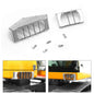 CUT 1/14 LED Lamp/GPS/Cabin Rear Roof Guard/Rubber Pad/Beam/Bucket/Ripper for 914 3-Arms Metal RC Hydraulic Excavator Model