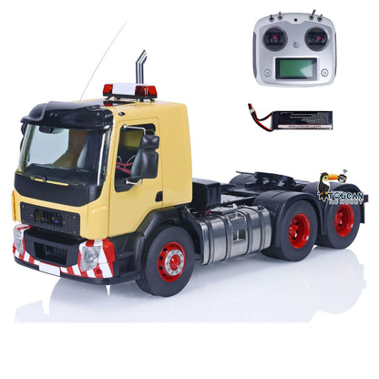 TOUCAN RC HOBBY  1/14 6x6 RC Tractor Truck 3Axles Painted Assembled Remote Control Car Model