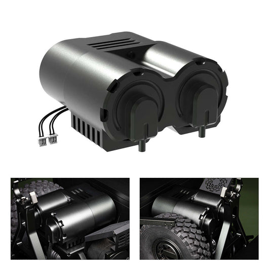 TOUCAN RC HOBBY Aluminium Alloy Air Pump CUB3AIRM For Capo 1/18 CUB3 Radio Controlled Transport Truck RC Crawler Mini Model Upgrade Part
