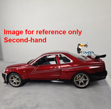 Second Hand CN Sock 1/8 High-speed RC Drift Racing Car Capo R34 4x4 Electric Vehicles Model