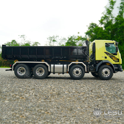 TOUCAN RC HOBBY LESU 1/14 8x8 Roll On/Off Hydraulic RC Dumper Radio Controlled Tipper Truck Model