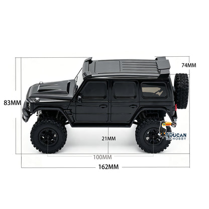 TOUCAN RC HOBBY AX30 1/30 4WD RC Rock Crawler Truck 2.4G Remote Control Off Road Climbing Car with Light System Battery RTR