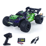 SCY 18101 Muti-Terrain 1/18 2.4GHz Sync Remote Control Off Road Vehicle PVC Body RC Electric Monster Truck Wheelie Bar LED Light