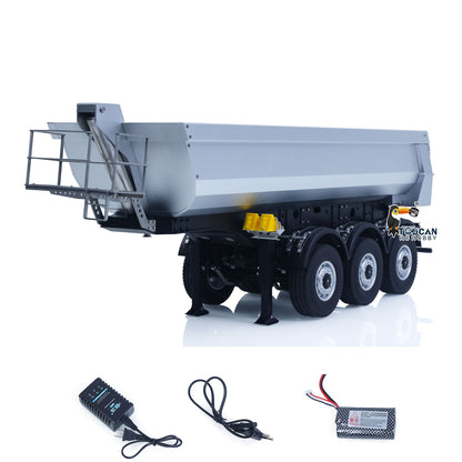 Fast Free Shipping KABOLITE 1/14 Metal Radio Control Semi Trailer Dumper Electric Lifting for RC Tractor Truck SC 770S Support Leg