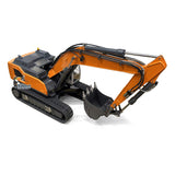 XDRC 1/14 Hydraulic Crawler RC Excavator 945 Remote Control Construction Vehicle 5-Way Valve Brushless Drive Quick Coupler Light Sound System PL18EV RTR Model