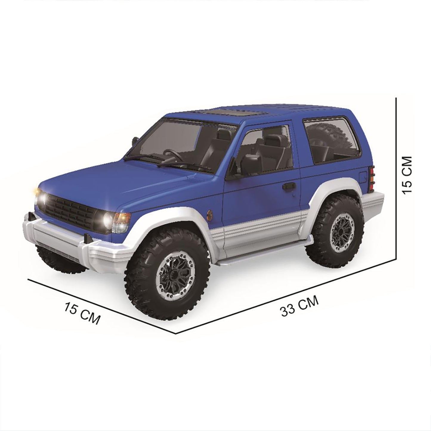 Plastic Shell 1/14 Remote Control Crawler LDRC LD1297S 4x4 RC Off Road Car 2Speed Gearbox Metal Gears 380 Brushed Motor RTR