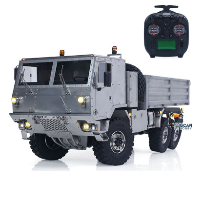 In Stock T815 3Speed 1/14 RC Off Road Military Truck Metal Body Remote Control 4X4 Transport Vehicle Flysky ST8 Radio Differential Locks