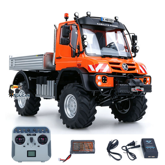 TOUCAN RC HOBBY Fast Free Shipping RTR 1/14 KABOLITE K5501 RC Off Road Car Dumper Model Radio Control All Terrain Vehicle Light Truck Axle Locks Electric Winch