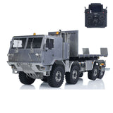 Metal 1/14 RC Hydraulic Off Road Military Truck T815 Remote Control 3Speed 8*8 Roll on off Dumper Model Paladin PL18 Radio